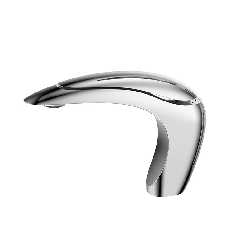 Monomando Grifo modelo Cisne bajo sobre lavabo para baño